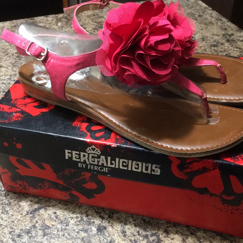 NEW IN BOX FERGALICIOUS SANDALS
